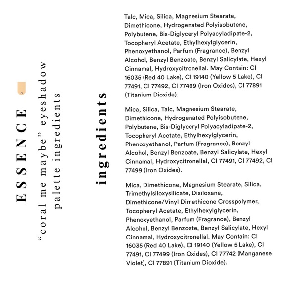 🏷️ Essence “Coral Me Maybe” set of 6 neutral glitter matte eye shadow palette - Picture 5 of 13